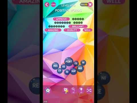 Video guide by ETPC EPIC TIME PASS CHANNEL: Word Pearls Level 450 #wordpearls
