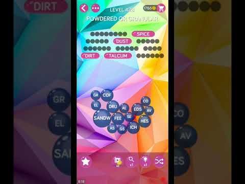 Video guide by ETPC EPIC TIME PASS CHANNEL: Word Pearls Level 428 #wordpearls
