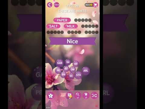 Video guide by ETPC EPIC TIME PASS CHANNEL: Word Pearls Level 58 #wordpearls