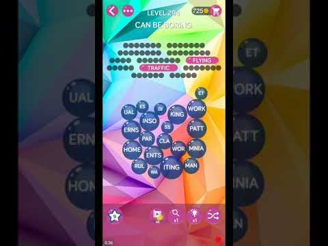 Video guide by ETPC EPIC TIME PASS CHANNEL: Word Pearls Level 294 #wordpearls