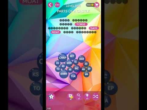 Video guide by ETPC EPIC TIME PASS CHANNEL: Word Pearls Level 542 #wordpearls