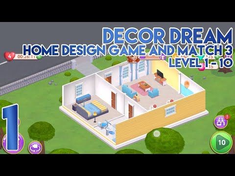 Video guide by GamePlays365: Dream Home Design Level 1-10 #dreamhomedesign