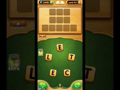 Video guide by ETPC EPIC TIME PASS CHANNEL: Bible Word Puzzle Chapter 12 - Level 1 #biblewordpuzzle