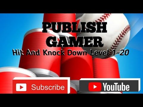 Video guide by Publish Gamer: Hit & Knock down Level 1-20 #hitampknock