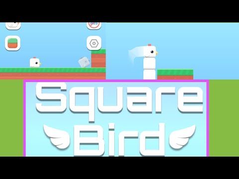 Video guide by King K Gamingg: Square Bird. Level 2-13 #squarebird