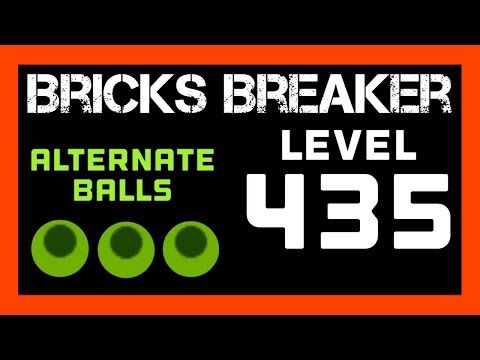 Video guide by Bricks N Balls: Bricks Breaker Puzzle Level 435 #bricksbreakerpuzzle