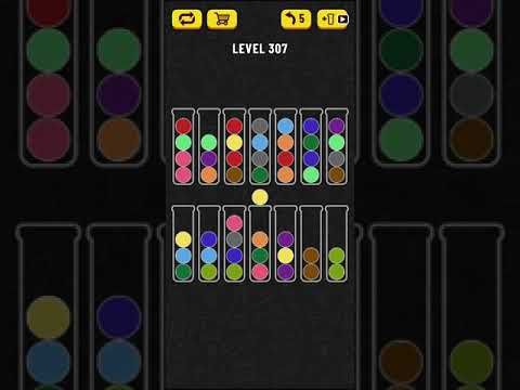 Video guide by Mobile games: Ball Sort Puzzle Level 307 #ballsortpuzzle