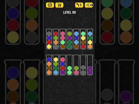 Video guide by Mobile games: Ball Sort Puzzle Level 161 #ballsortpuzzle