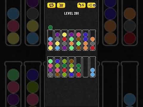 Video guide by Mobile games: Ball Sort Puzzle Level 291 #ballsortpuzzle