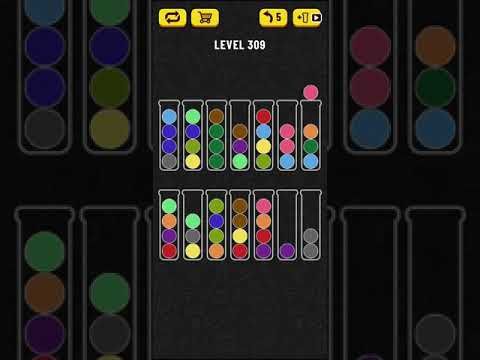 Video guide by Mobile games: Ball Sort Puzzle Level 309 #ballsortpuzzle