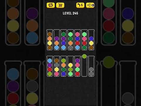 Video guide by Mobile games: Ball Sort Puzzle Level 245 #ballsortpuzzle