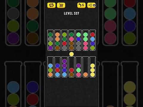 Video guide by Mobile games: Ball Sort Puzzle Level 337 #ballsortpuzzle