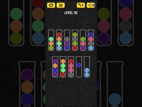 Video guide by Mobile games: Ball Sort Puzzle Level 112 #ballsortpuzzle