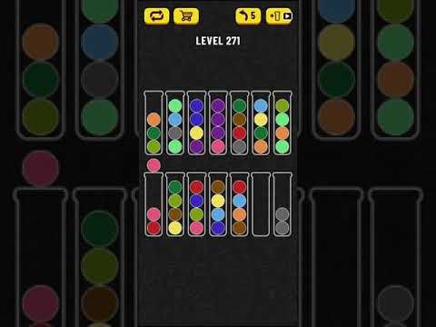 Video guide by Mobile games: Ball Sort Puzzle Level 271 #ballsortpuzzle