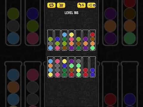 Video guide by Mobile games: Ball Sort Puzzle Level 165 #ballsortpuzzle