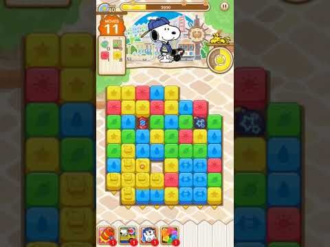 Video guide by tobias deamon: SNOOPY Puzzle Journey Level 40 #snoopypuzzlejourney