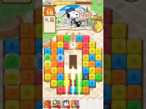 Video guide by tobias deamon: SNOOPY Puzzle Journey Level 42 #snoopypuzzlejourney