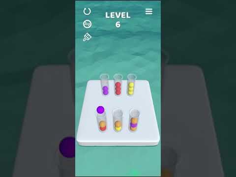 Video guide by Mobile games: Sort It 3D Level 6 #sortit3d