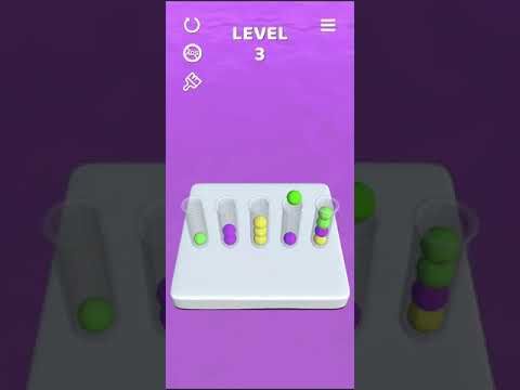 Video guide by Mobile games: Sort It 3D Level 3 #sortit3d