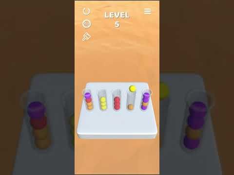 Video guide by Mobile games: Sort It 3D Level 5 #sortit3d