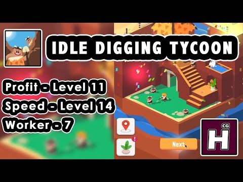 Video guide by Hyper Casual Games: Idle Digging Tycoon Level 1 #idlediggingtycoon