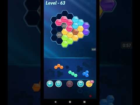 Video guide by ETPC EPIC TIME PASS CHANNEL: Block! Hexa Puzzle Level 63 #blockhexapuzzle
