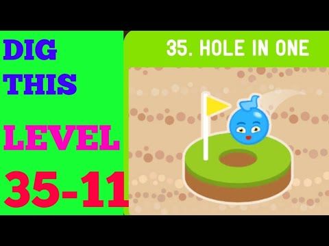 Video guide by ROYAL GLORY: Dig it! Level 35-9 #digit