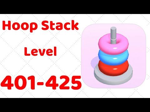 Video guide by ZCN Games: Hoop Stack Level 401 #hoopstack
