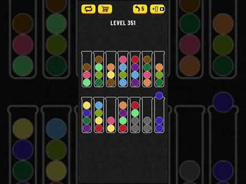 Video guide by Mobile games: Ball Sort Puzzle Level 351 #ballsortpuzzle