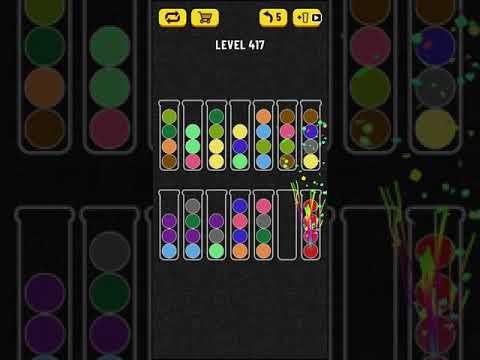 Video guide by Mobile games: Ball Sort Puzzle Level 417 #ballsortpuzzle