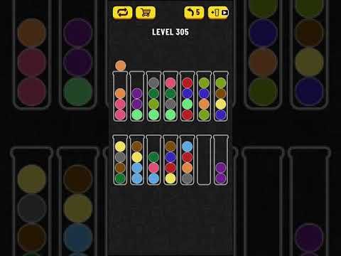 Video guide by Mobile games: Ball Sort Puzzle Level 305 #ballsortpuzzle