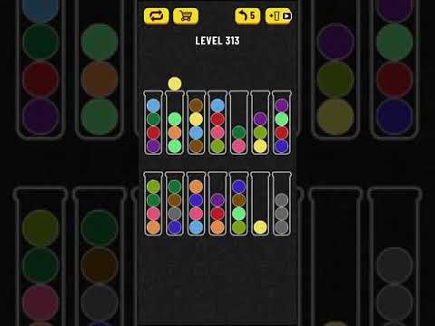 Video guide by Mobile games: Ball Sort Puzzle Level 313 #ballsortpuzzle