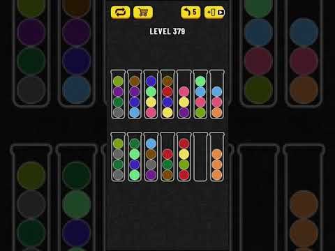 Video guide by Mobile games: Ball Sort Puzzle Level 379 #ballsortpuzzle
