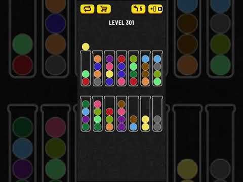 Video guide by Mobile games: Ball Sort Puzzle Level 301 #ballsortpuzzle