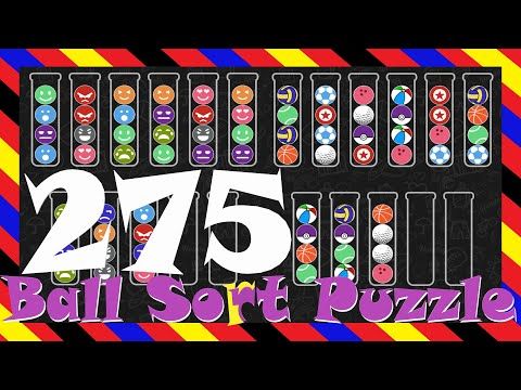 Video guide by Cat Shabo: Ball Sort Puzzle Level 275 #ballsortpuzzle