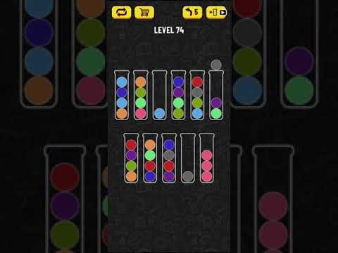 Video guide by Mobile games: Ball Sort Puzzle Level 74 #ballsortpuzzle