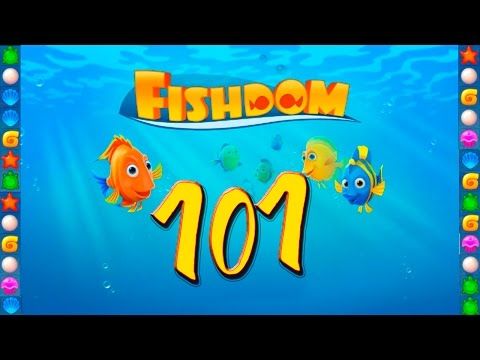 Video guide by GoldCatGame: Fishdom: Deep Dive Level 101 #fishdomdeepdive