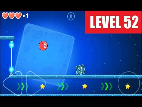 Video guide by Indian Game Nerd: Red Ball Level 52 #redball