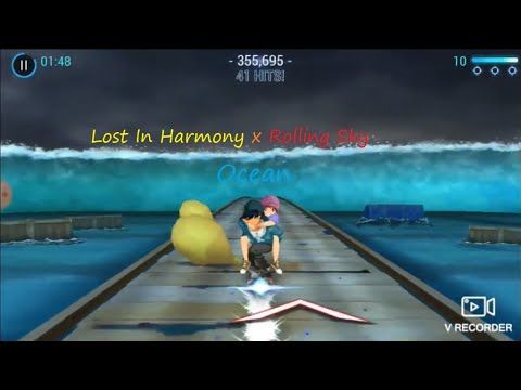 Video guide by Magnesium Royal Green: Lost in Harmony Level 50 #lostinharmony