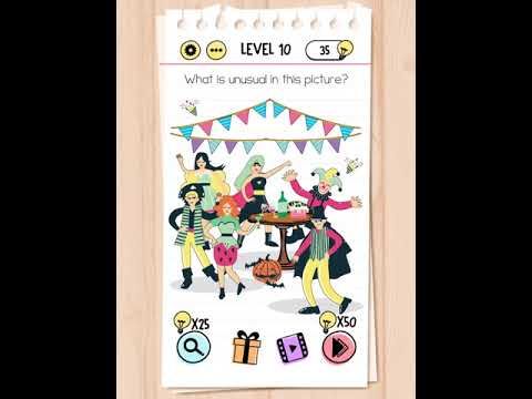 Video guide by Scary Talking Head: Puzzles Level 10 #puzzles
