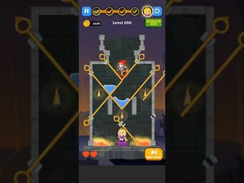 Video guide by Kids Gameplay Android Ios: Hero Rescue Level 51-55 #herorescue