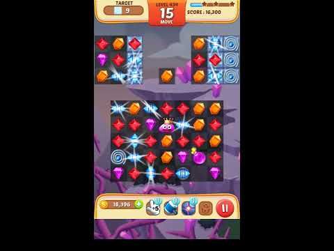 Video guide by Apps Walkthrough Tutorial: Jewel Match King Level 434 #jewelmatchking