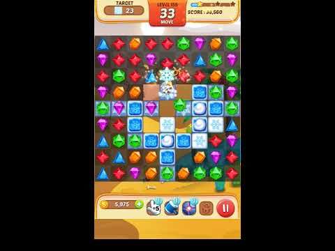 Video guide by Apps Walkthrough Tutorial: Jewel Match King Level 155 #jewelmatchking
