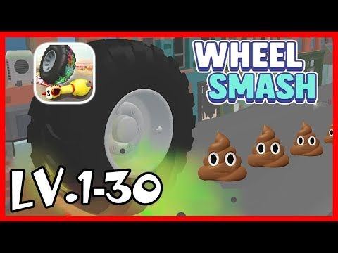 Video guide by PlayGamesWalkthrough: Wheel Smash Level 1-30 #wheelsmash