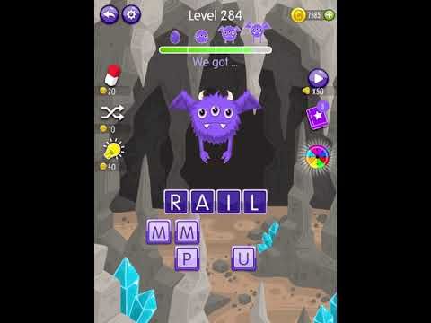 Video guide by Scary Talking Head: Word Monsters Level 284 #wordmonsters