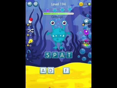 Video guide by Scary Talking Head: Word Monsters Level 194 #wordmonsters