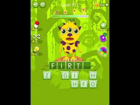 Video guide by Scary Talking Head: Word Monsters Level 121 #wordmonsters
