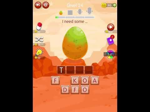 Video guide by Scary Talking Head: Word Monsters Level 24 #wordmonsters