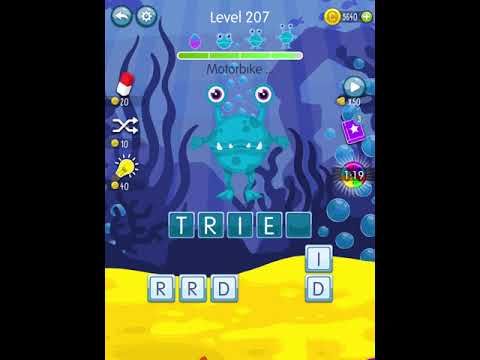 Video guide by Scary Talking Head: Word Monsters Level 207 #wordmonsters