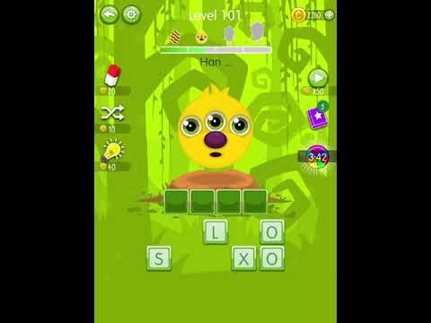 Video guide by Scary Talking Head: Word Monsters Level 101 #wordmonsters